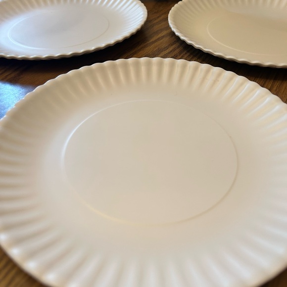 Melamine "paper" plates - set of 4 - one hundred 80 degrees - Picture 8 of 8